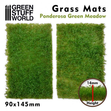 Découpe de Tapis d'Herbe Champs Secs / Grass Mat Cut Outs Dry Fields