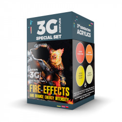 Wargame Color Set Effets de Feu / Fire Effects