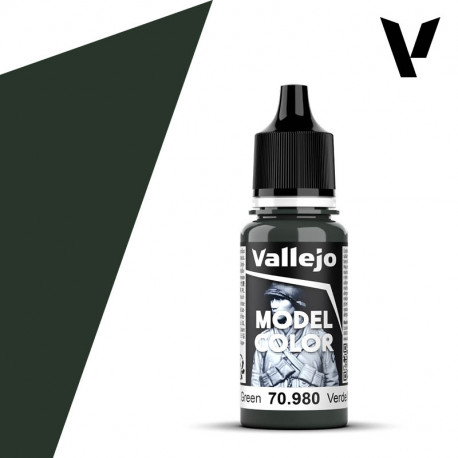 Model Color Vert Noir SNCB / Black Green Mat, 18 ml