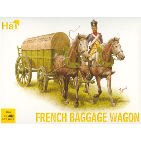 French Baggage Wagon 1/72