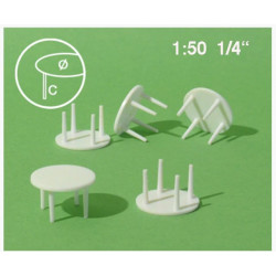 5 Tables rondes / Round tables 1/50