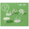 5 Tables rondes / Round tables 1/50