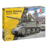M4A1 Sherman with US infantry 1/35