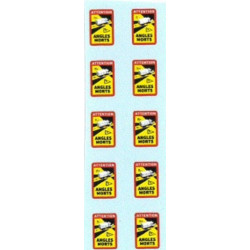 Decals angle mort 1/43