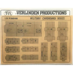 Military Cardboard Boxes 1/35