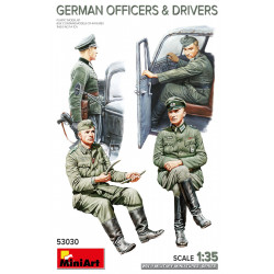 German Officers & Drivers 1/35