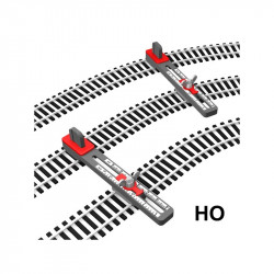 Gabarit pour pose parallèle des voies / Adjustable Parallel Track Tool H0