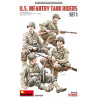 U.S. Infantry Tank Riders Set 1 1/35