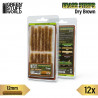 Bandes de gazon Brun sec 12mm Dry Brown Grass Strips