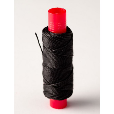 Cordage - Fil de Gréement Noir / Rigging Cord Black, 0.75mm, 20m