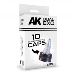 DUAL EXO 10 Interchangeable caps set