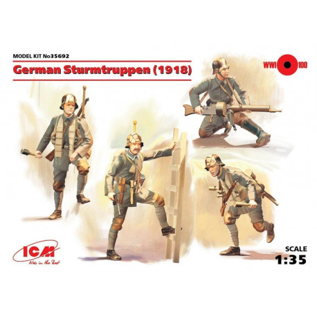 German Sturmtruppen 1918 1/35