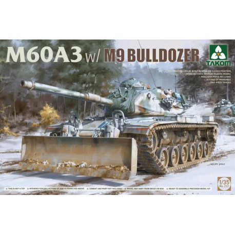 M60A3 W/ M9 Bulldozer 1/35