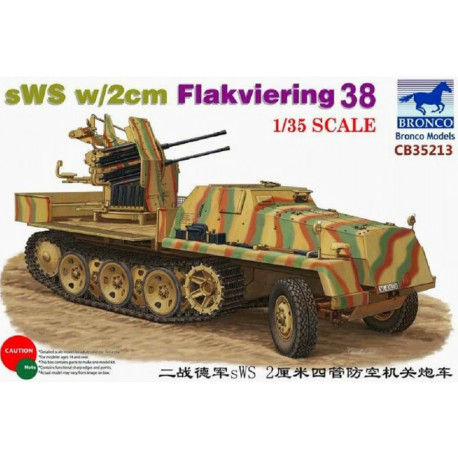 sWS w/2 cm Flakvierling 38 1/35