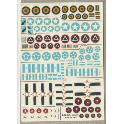 Different Nations : double envelope national insigna