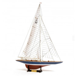 Yacht Endeavour – America’s Cup 1934  1/75 + SET PEINTURE + SOCLE