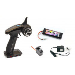 Lot Racer 3S 2.4 Ghz, Chargeur, Servo et  Accu 1800 NimH