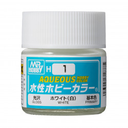 Hobby Aqueous Color Blanc brillant / Gloss white