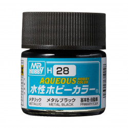 Hobby Aqueous Color Noir métal / black metal