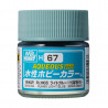 Hobby Aqueous Color bleu clair satiné /  Light blue semi gloss RLM65