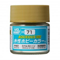 Hobby Aqueous Color Pierre moyen satiné /  Middle stone semi gloss