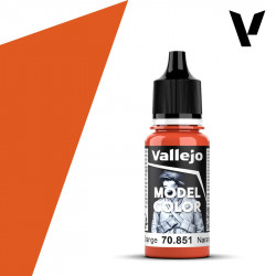 Model Color Orange Foncé / Bright Orange Mat,  RAL2004, 18 ml
