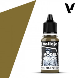 Model Color Brun Vert / Green Brown Mat, 18 ml