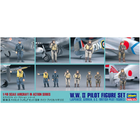 Pilot Figures Set 1/48