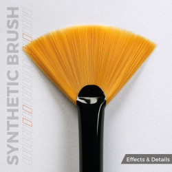 Pinceau Synthétique Fan Shape Synthetic Brush