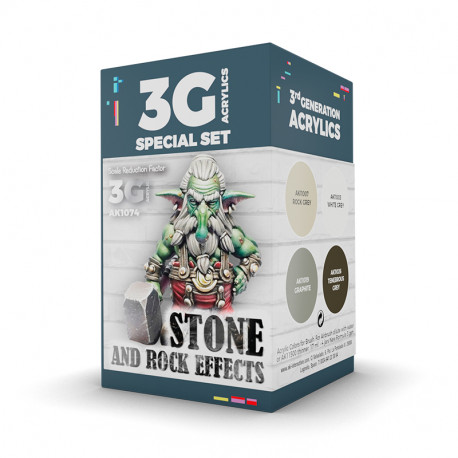 Wargame Color Set Stone and Rocks Effects
