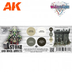 Wargame Color Set Stone and Rocks Effects