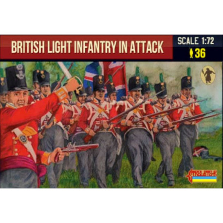 British Light Infantry in Attack 1/72