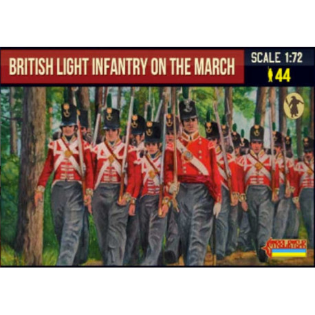 British Light Infantry on the March 1/72