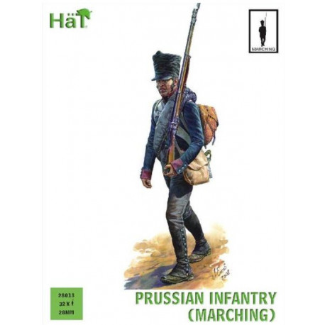 Prussian Infantry Marching 28mm