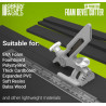 Foam bevel cutter