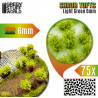 Touffes de Buissons 6mm Auto-Adhésif - Vert clair / Shrub Tufts 6mm self-adhesive - Light green