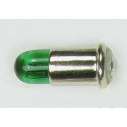 1 ampoule / lampe a incandescence verte