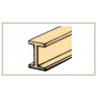 Profilé Bois I Beam Wood,  3/32" (0,24cms) 8 pces
