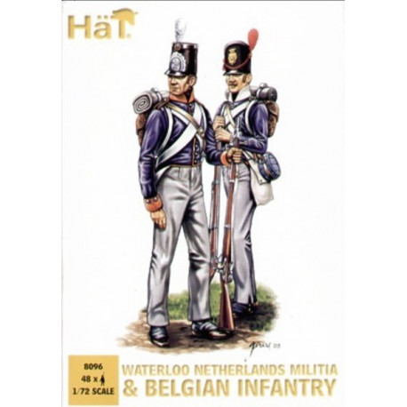 Waterloo Netherlands Milita & Belgian Infantry 1/72