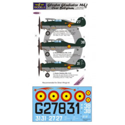 Gloster Gladiator Mk1 over Belgium 1/32