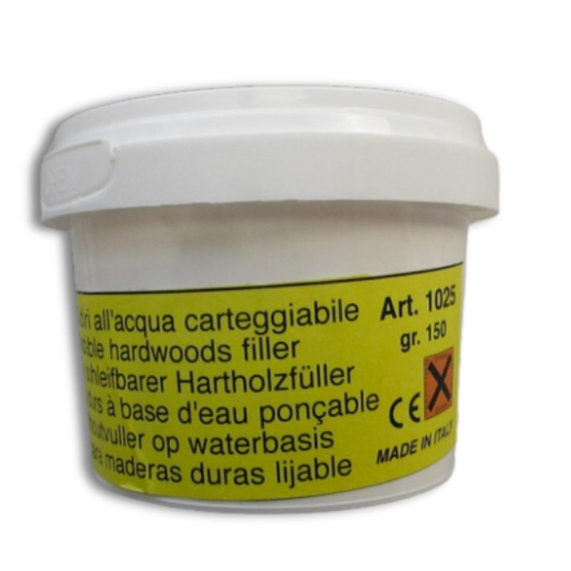 Bouche-Pores / Mastic pour bois dur Acrylique, ponçable 150gr