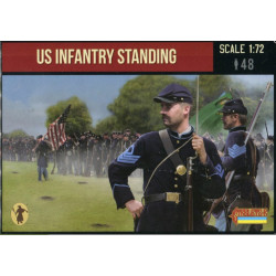 Union Infantry Standing  (Civil war) 1/72