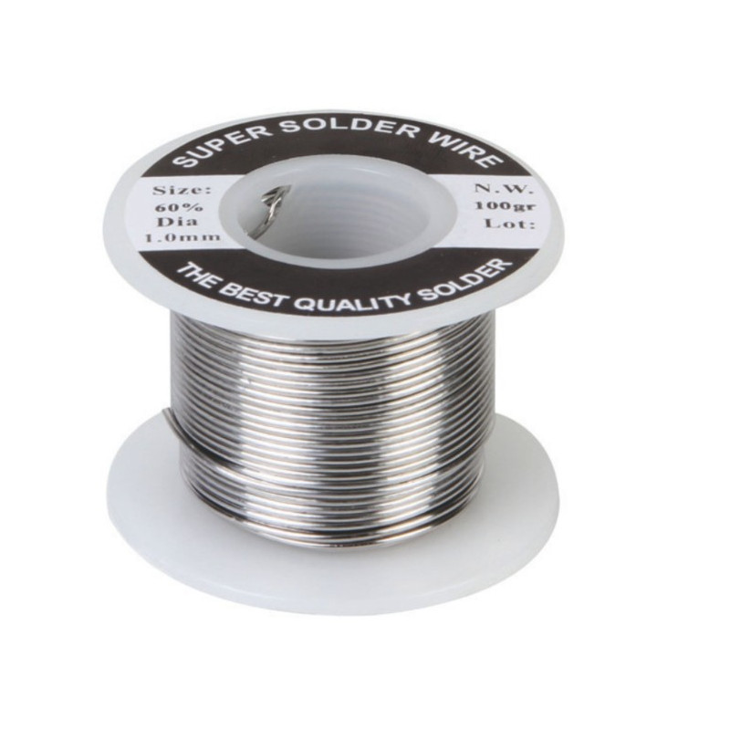 Solder Sn 60 % Pb 40 %, 1 mm, 17 g