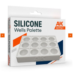 Silicone Wells Palette
