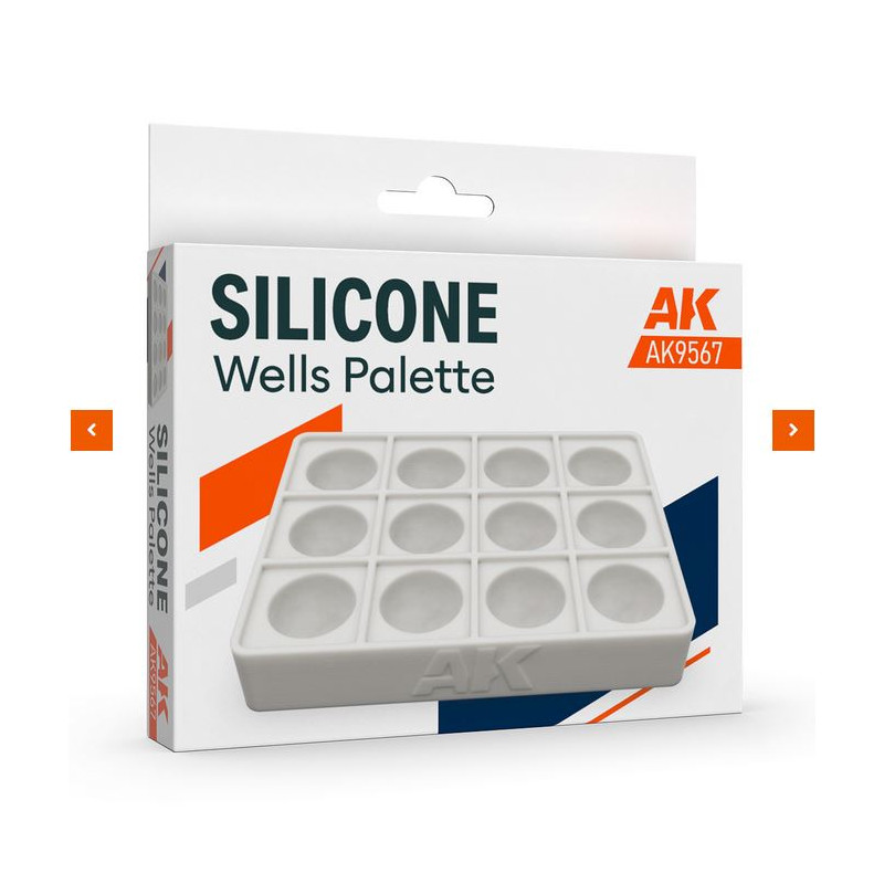 Silicone Wells Palette