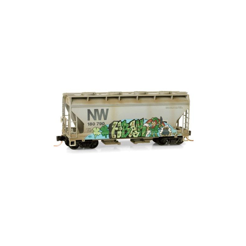 Weathered wagon Norfolk  & Western N