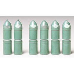 Sturmtiger Aluminium Projectiles 38cm 1/35