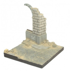 German Ruined Building, type 1 1/35
