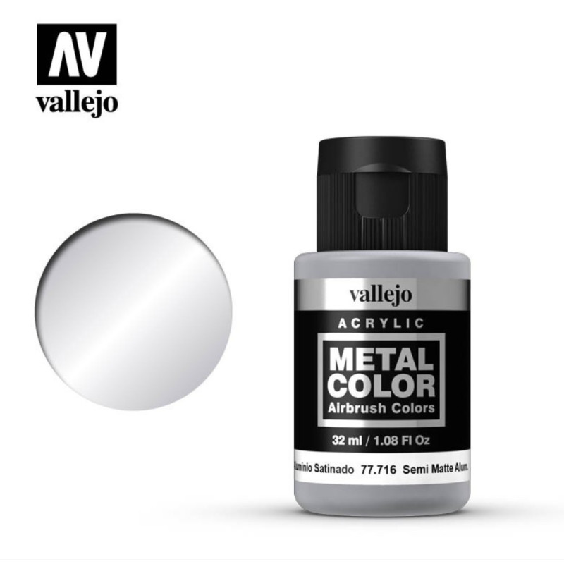 Semi Mate Aluminium, 32ml