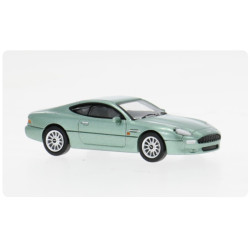 Aston Martin DB7 Coupé, Light Green Met 1/87